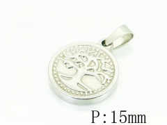 HY Wholesale Pendant 316L Stainless Steel Jewelry Pendant-HY12P1324HO