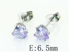 HY Wholesale Earrings 316L Stainless Steel Fashion Jewelry Earrings-HY81E0501JIR