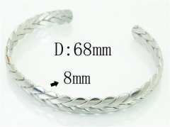 HY Wholesale Bangles Stainless Steel 316L Fashion Bangle-HY38B0688HJA