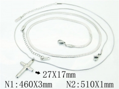 HY Wholesale Necklaces Stainless Steel 316L Jewelry Necklaces-HY59N0082OX