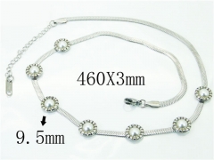 HY Wholesale Necklaces Stainless Steel 316L Jewelry Necklaces-HY59N0120NLE