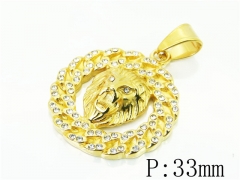 HY Wholesale Pendant 316L Stainless Steel Jewelry Pendant-HY13P1843HHL
