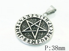 HY Wholesale Pendant 316L Stainless Steel Jewelry Pendant-HY13P1812PS