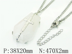 HY Wholesale Necklaces Stainless Steel 316L Jewelry Necklaces-HY92N0391HJG