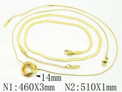 HY Wholesale Necklaces Stainless Steel 316L Jewelry Necklaces-HY59N0146HQW