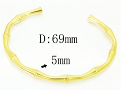HY Wholesale Bangles Stainless Steel 316L Fashion Bangle-HY38B0670HLS