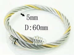 HY Wholesale Bangles Stainless Steel 316L Fashion Bangle-HY38B0710HIE