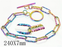 HY Wholesale Bracelets 316L Stainless Steel Jewelry Bracelets-HY70B0503KLS