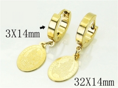 HY Wholesale Earrings 316L Stainless Steel Fashion Jewelry Earrings-HY67E0500JLA