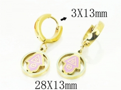 HY Wholesale Earrings 316L Stainless Steel Fashion Jewelry Earrings-HY25E0736HWW