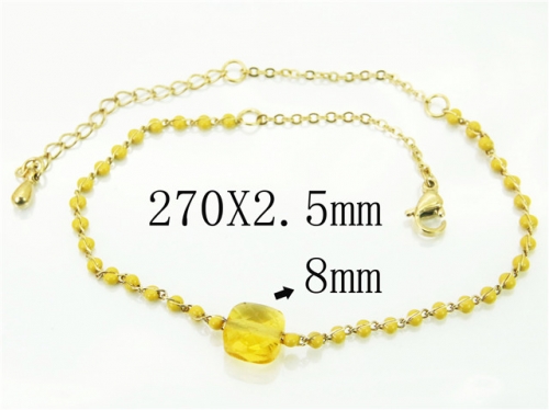 HY Wholesale Bracelets 316L Stainless Steel Jewelry Bracelets-HY52B0059HHS