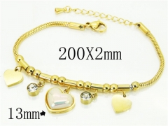 HY Wholesale Bracelets 316L Stainless Steel Jewelry Bracelets-HY32B0432HHL