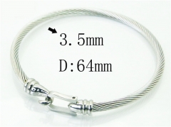 HY Wholesale Bangles Stainless Steel 316L Fashion Bangle-HY38B0691HWW
