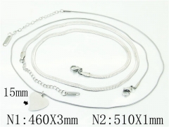 HY Wholesale Necklaces Stainless Steel 316L Jewelry Necklaces-HY59N0097OG