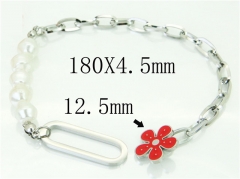 HY Wholesale Bracelets 316L Stainless Steel Jewelry Bracelets-HY25B0286HFF