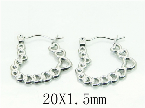 HY Wholesale Earrings 316L Stainless Steel Fashion Jewelry Earrings-HY70E0731KW