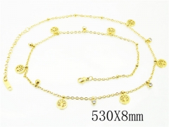 HY Wholesale Necklaces Stainless Steel 316L Jewelry Necklaces-HY80N0565PL