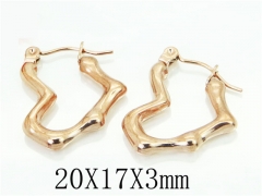 HY Wholesale Earrings 316L Stainless Steel Fashion Jewelry Earrings-HY70E0753LD
