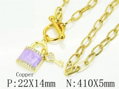 HY Wholesale Necklaces Stainless Steel 316L Jewelry Necklaces-HY62N0475HIE