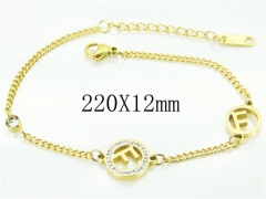 HY Wholesale Bracelets 316L Stainless Steel Jewelry Bracelets-HY80B1317ML
