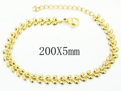 HY Wholesale Bracelets 316L Stainless Steel Jewelry Bracelets-HY22B0625HLS