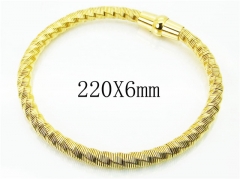 HY Wholesale Bangles Stainless Steel 316L Fashion Bangle-HY38B0644HNW