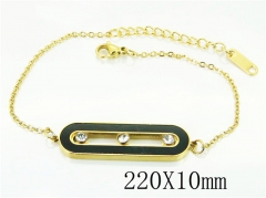 HY Wholesale Bracelets 316L Stainless Steel Jewelry Bracelets-HY80B1327OR
