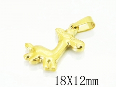 HY Wholesale Pendant 316L Stainless Steel Jewelry Pendant-HY12P1363IJV
