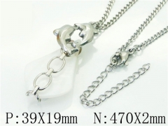 HY Wholesale Necklaces Stainless Steel 316L Jewelry Necklaces-HY92N0398HJW