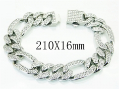 HY Wholesale Bracelets 316L Stainless Steel Jewelry Bracelets-HY13B0003LJ