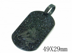 HY Wholesale Pendant 316L Stainless Steel Jewelry Pendant-HY13P1797HJS