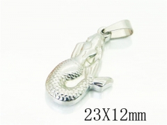 HY Wholesale Pendant 316L Stainless Steel Jewelry Pendant-HY12P1334HOR
