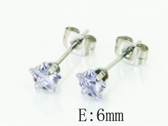 HY Wholesale Earrings 316L Stainless Steel Fashion Jewelry Earrings-HY81E0513JIS