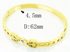 HY Wholesale Bangles Stainless Steel 316L Fashion Bangle-HY80B1342HLR