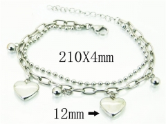 HY Wholesale Bracelets 316L Stainless Steel Jewelry Bracelets-HY64B1486HHA