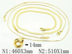 HY Wholesale Necklaces Stainless Steel 316L Jewelry Necklaces-HY59N0148HER