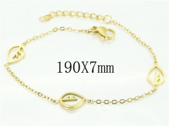 HY Wholesale Bracelets 316L Stainless Steel Jewelry Bracelets-HY25B0275OV