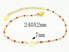 HY Wholesale Stainless Steel 316L Anklet Jewelry-HY81B0715KX