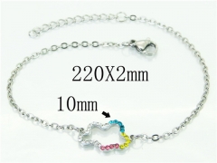 HY Wholesale Bracelets 316L Stainless Steel Jewelry Bracelets-HY25B0276OW