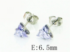 HY Wholesale Earrings 316L Stainless Steel Fashion Jewelry Earrings-HY81E0507JIZ