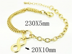HY Wholesale Bracelets 316L Stainless Steel Jewelry Bracelets-HY59B1070NG