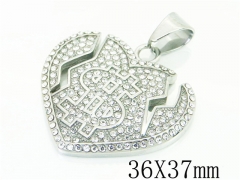 HY Wholesale Pendant 316L Stainless Steel Jewelry Pendant-HY13P1867HJS