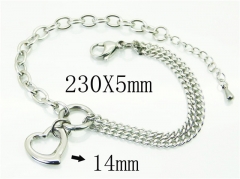 HY Wholesale Bracelets 316L Stainless Steel Jewelry Bracelets-HY59B1052MT