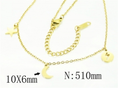 HY Wholesale Necklaces Stainless Steel 316L Jewelry Necklaces-HY80N0555LE