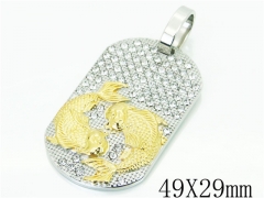 HY Wholesale Pendant 316L Stainless Steel Jewelry Pendant-HY13P1786HJX