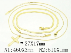 HY Wholesale Necklaces Stainless Steel 316L Jewelry Necklaces-HY59N0158HZX