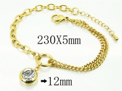 HY Wholesale Bracelets 316L Stainless Steel Jewelry Bracelets-HY59B1062NC