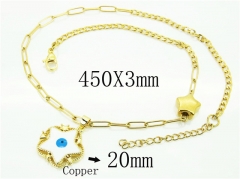 HY Wholesale Necklaces Stainless Steel 316L Jewelry Necklaces-HY62N0481HAA