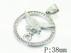 HY Wholesale Pendant 316L Stainless Steel Jewelry Pendant-HY13P1848PL