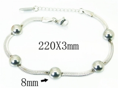 HY Wholesale Bracelets 316L Stainless Steel Jewelry Bracelets-HY59B1078MW